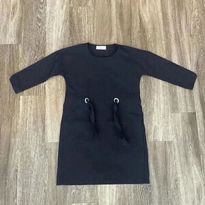 Womens Meryem Acar Black Dress - 38 (8 in USA)